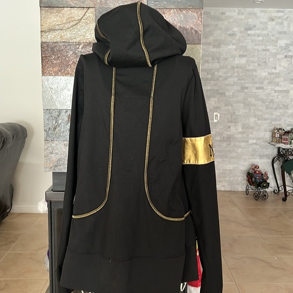 Michael Jackson MJ One 2013 Cirque de Soleil Zip up sweater Hoodie  Black XS/TP - Picture 5 of 5